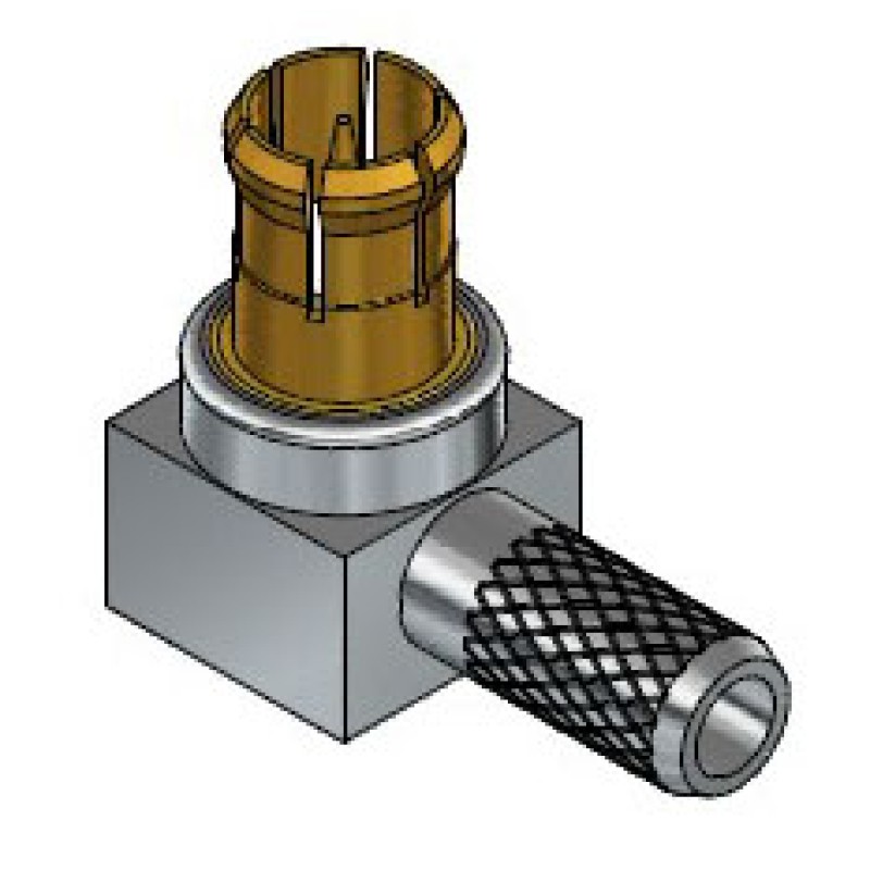 Xjt A Ggaf Ghz Right Angle Mcx Connector